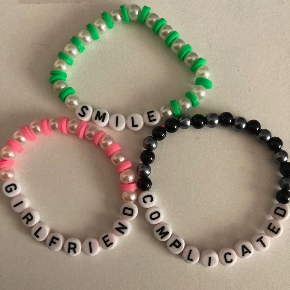 Avril Lavigne Song Bracelets